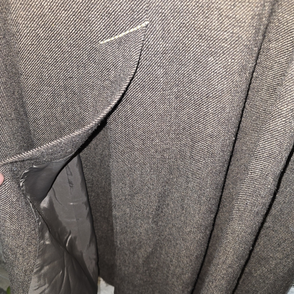 Vintage Spiegel Wool Blend Trench Coat. Womens 6P - Picture 16 of 16
